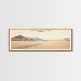 Sossusvlei COUNTRY | Framed Travel Poster Canvas Print | Trendy Wall Art | Watercolor Painting | Living Room Art | Unique Art