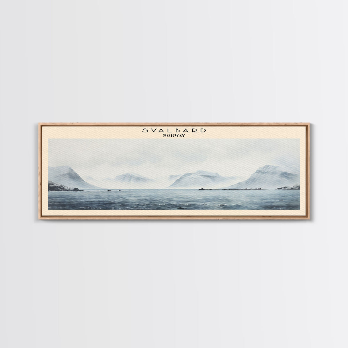 Svalbard Wall Art Travel Poster Print, Gift For Travel Lover, Vacation Gift, COUNTRY Wall Art, Home Decor, Original Art