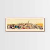 Andulo, Angola Travel Poster Panoramic Canvas Print, Andulo, Angola Painting, Angola Art, Andulo Travel Art, Guest Room Painting