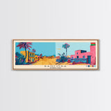 Banfora, Burkina Faso Panoramic Canvas Print, Banfora, Burkina Faso Painting, Burkina Faso Art, Banfora Travel Poster, Travel Art, Guest Room Painting