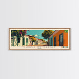 Duque de Caxias, Brazil Panoramic Canvas Print, Duque de Caxias, Brazil Painting, Brazil Art, Duque de Caxias Travel Poster, Travel Art, Housewarming Gift