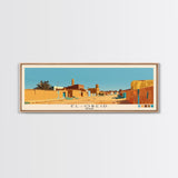 El-Obeid,  Sudan Panoramic Canvas Print, El-Obeid,  Sudan Painting,  Sudan Art, El-Obeid Travel Poster, Travel Art, Vacation Gift