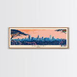 Nairobi, Kenya Panoramic Canvas Print, Nairobi, Kenya Painting, Kenya Art, Nairobi Travel Poster, Travel Art, Housewarming Gift