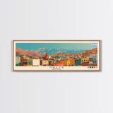 Salta, Argentina Panoramic Canvas Print, Salta, Argentina Painting, Argentina Art, Salta Travel Poster, Travel Art, Living Room Painting