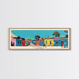 Tembisa, South Africa Panoramic Canvas Print, Tembisa, South Africa Painting, South Africa Art, Tembisa Travel Poster, Travel Art, Guest Room Painting