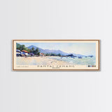 Pantai Cenang, Malasyia Watercolor Beach Print, Vacation Gift, Malasyia Wall Art, Beach Painting, Beach Decor, Beach Painting