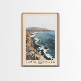 Punta Hermosa, Peru Watercolor Beach Print, Vacation Gift, Peru Wall Art, Beach Painting, Beach Decor, Beach Painting