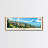 Dobrich Bulgaria Travel Art, City Art, Framed Canvas Print or Metal Wall Art, Europe Travel Poster, Panoramic Wall Art, Extra Wide Wall Art