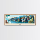 Kouvola Finland Wall Art, Panoramic Travel Poster, Panoramic Framed Canvas Print, City Wall Art, Wall Hanging Home Decor, Travel Art