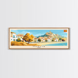 Murcia Spain Travel Art, City Art, Framed Canvas Print or Metal Wall Art, Europe Travel Poster, Panoramic Wall Art, Extra Wide Wall Art