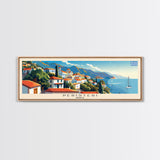 Peristeri Greece Travel Print Wall Art, Panoramic City Art, Travel Art, Wall Decor, Vacation Gift, Framed Canvas Print Or Metal Art