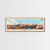 Subotica Serbia Travel Print Wall Art, Panoramic City Art, Travel Art, Wall Decor, Vacation Gift, Framed Canvas Print Or Metal Art