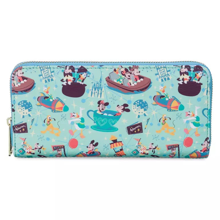 Disney Parks Loungefly Wallet - Mickey Mouse & Friends Play in the Park