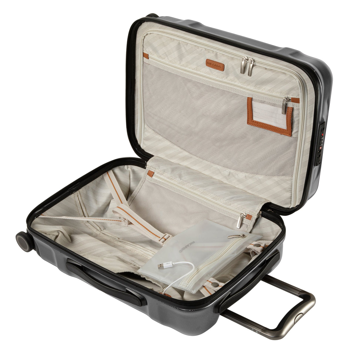 Montecito Hardside Carry-On Spinner - Gray