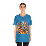 "I Travel for The Food" full color T-shirt