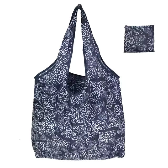 Large Foldable Packable Pocket Size Shopping Tote - Prints & Patterns