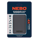 12000 mAh Power Bank - Pocket Size Portable Power, by Nebo