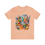 "I Travel for The Food" full color T-shirt