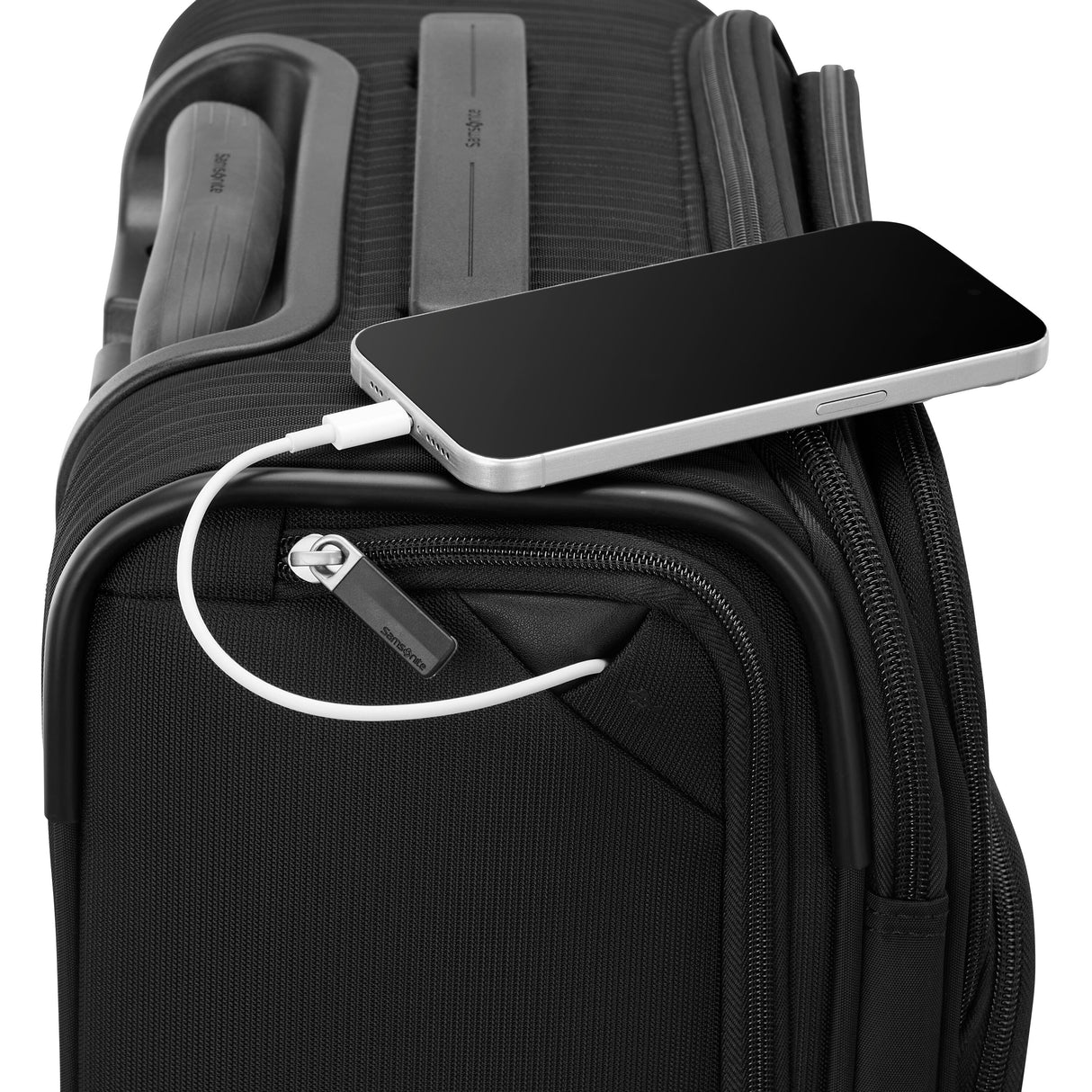 Black Silhouette 18 Softside Global Carry-On Spinner, Online Only