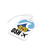 Oshkosh Wisconsin,  Airport Tag for Bags and Luggage - 920 / OSH