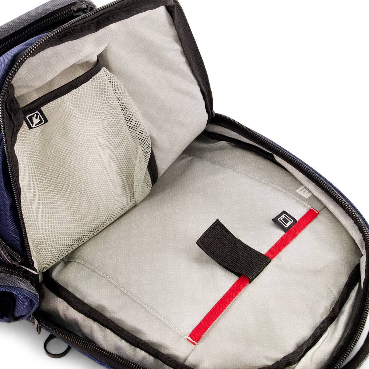 Big Easy Water Resistant 17" FŪL Backpack Navy Grey