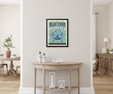 Blue Crab (Coastal Collection) Art Print