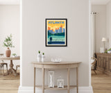 Atlanta, GA: Piedmont Park (American Travel) Art Print