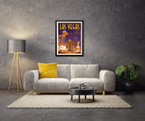 Las Vegas: Viva Vintage Vegas (American Travel) Art Print