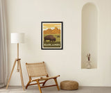 Badlands National Park: Good Life (63 National Parks) Art Print