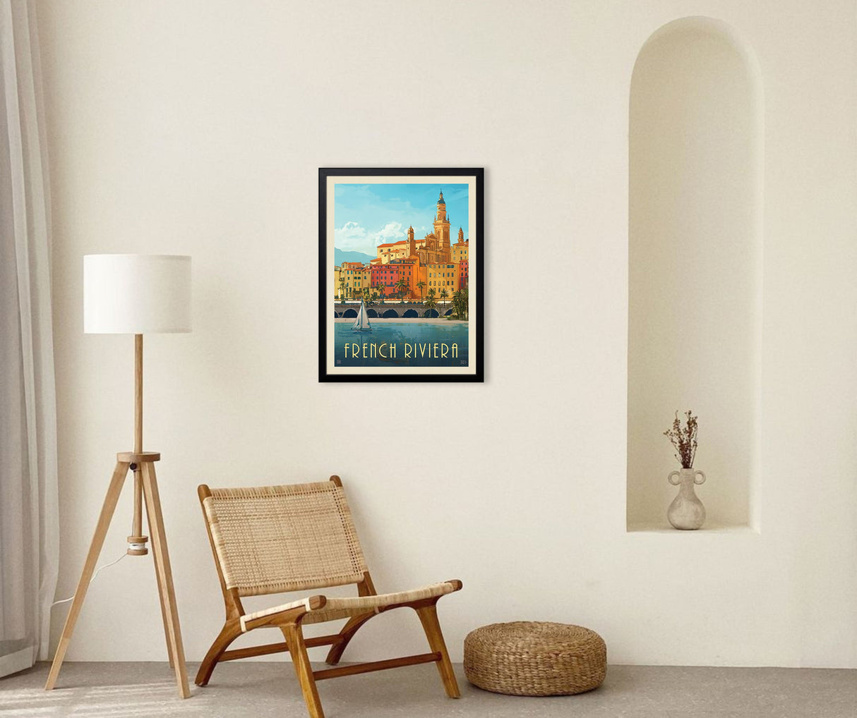 France: French Riviera (World Travel) Art Print