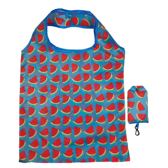 Large Foldable Packable Pocket Size Shopping Tote - Prints & Patterns