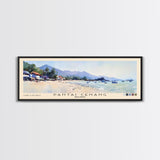 Pantai Cenang, Malasyia Watercolor Beach Print, Vacation Gift, Malasyia Wall Art, Beach Painting, Beach Decor, Beach Painting