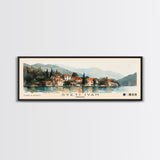 Sveti Ivan , Croatia Watercolor Beach Print, Vacation Gift, Croatia Wall Art, Framed Canvas Print, Framed Beach Painting