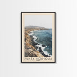 Punta Hermosa, Peru Watercolor Beach Print, Vacation Gift, Peru Wall Art, Beach Painting, Beach Decor, Beach Painting