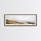 Þingeyri Beach, Iceland Watercolor Beach Print, Vacation Gift, Iceland Wall Art, Framed Canvas Print, Framed Beach Painting