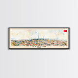 Samsun Turkey Travel Print Wall Art, Panoramic City Art, Travel Art, Wall Decor, Vacation Gift, Framed Canvas Print Or Metal Art