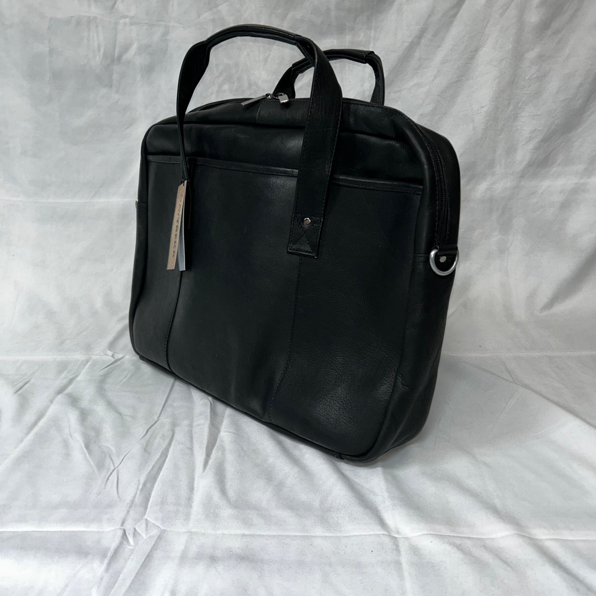 Slim Real Leather Brief  (771-2205)