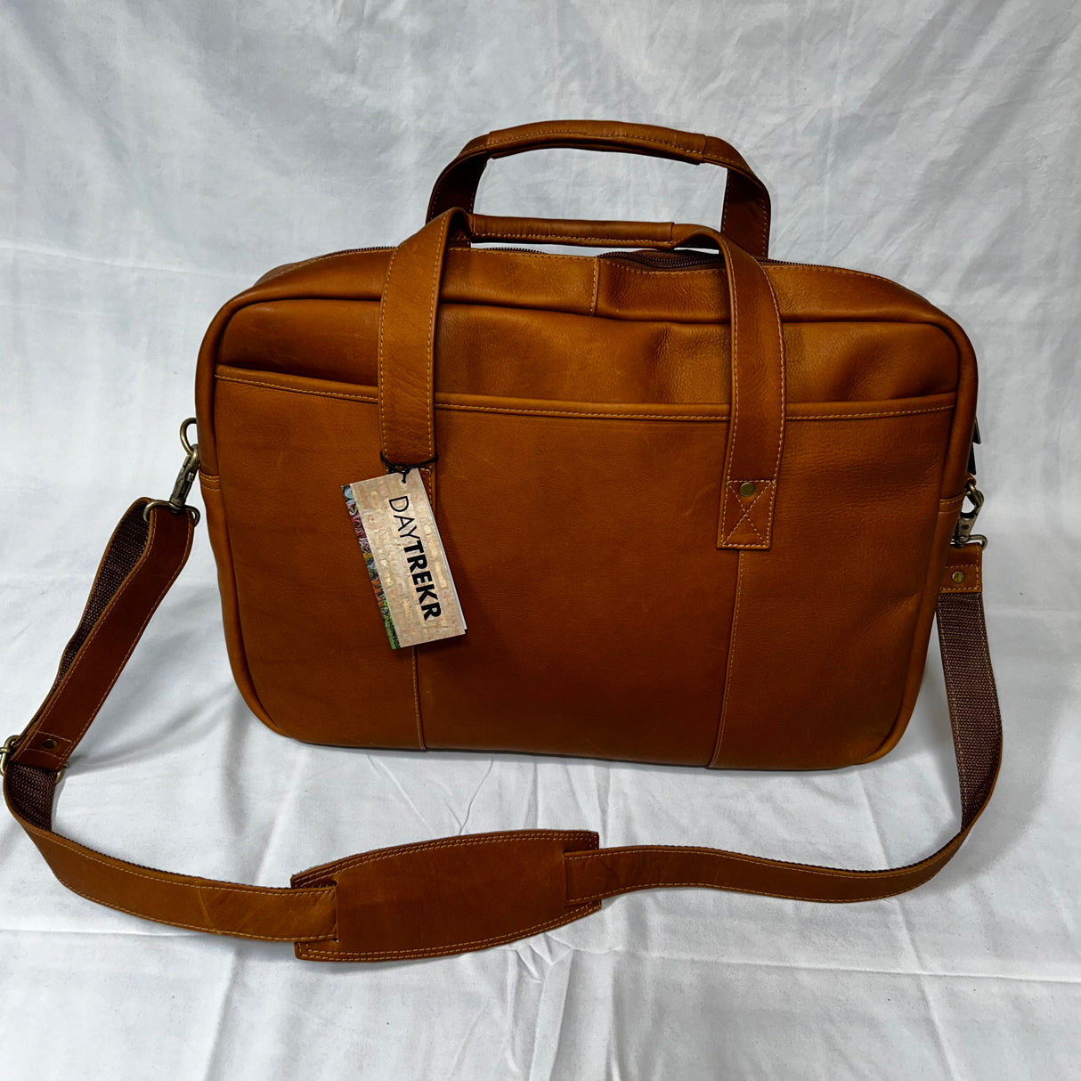 Slim Real Leather Brief  (771-2205)