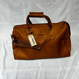 100% Real Leather Duffle Bag  (771-2210)