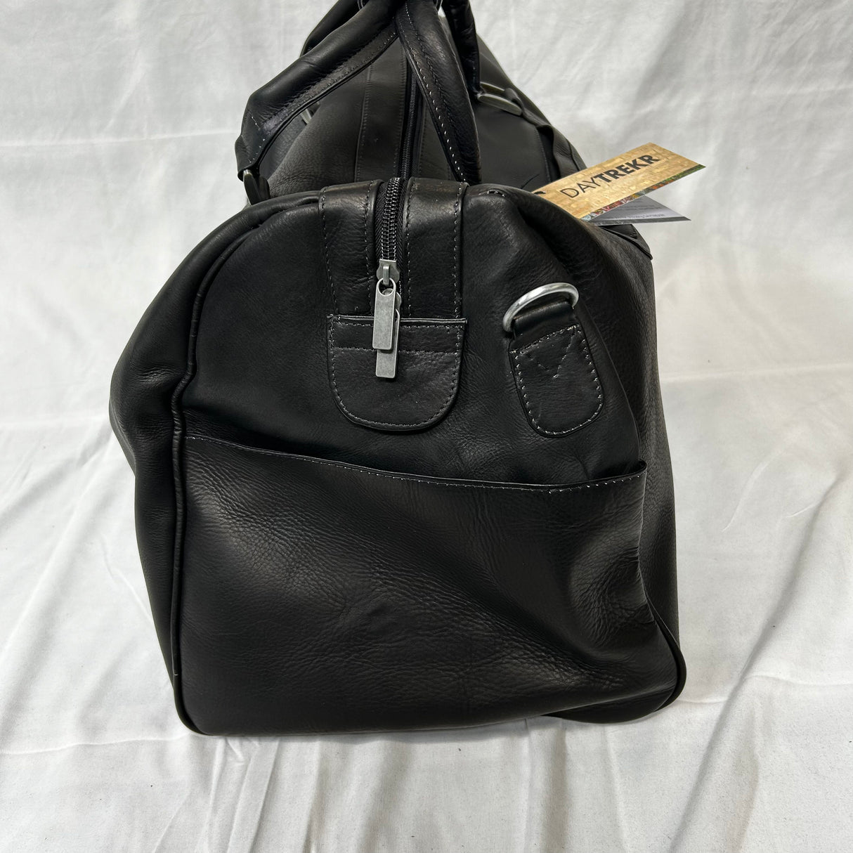 100% Real Leather Duffle Bag  (771-2210)