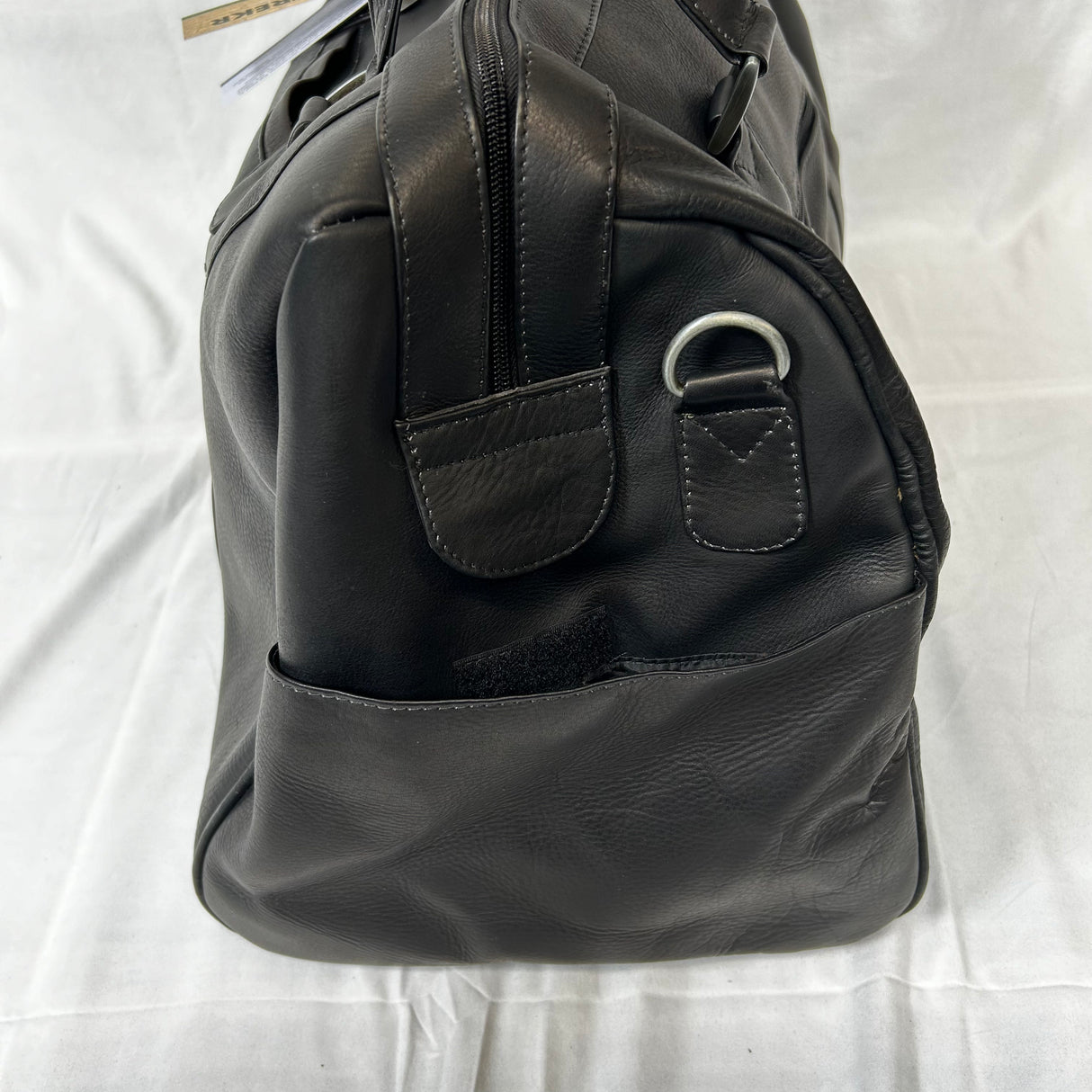 100% Real Leather Duffle Bag  (771-2210)