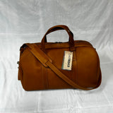 Real Leather Duffle Club Bag (771-1302)