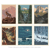 2025 Wall Calendar: National Parks by Kenneth Crane (Best Seller!)