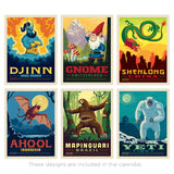 2025 Wall Calendar: Mythical Creatures From Around the World (Best Seller!)