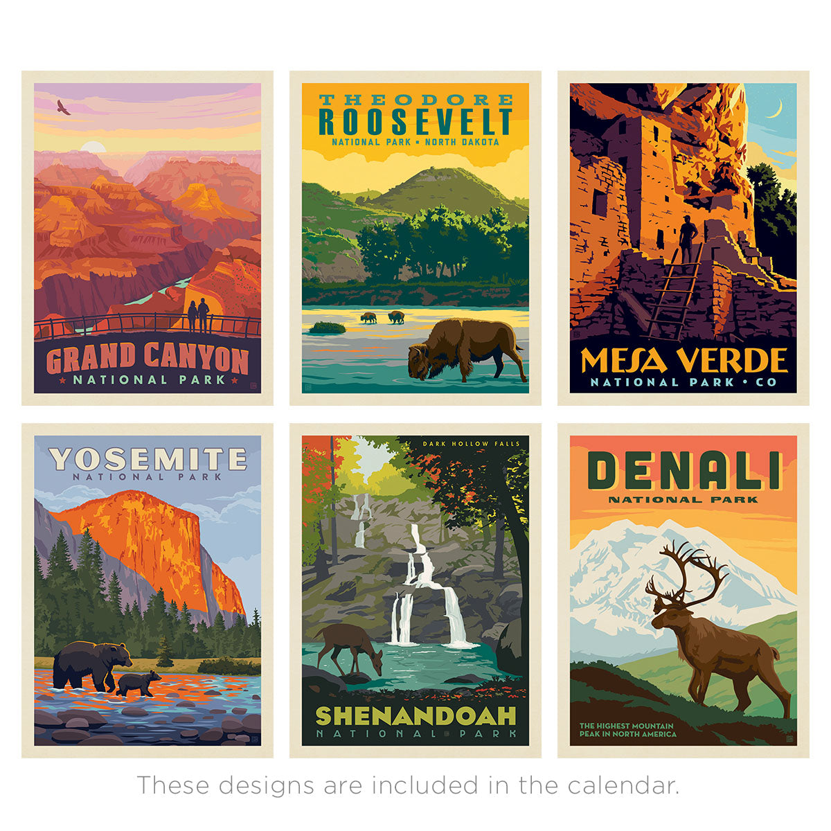 2025 Wall Calendar: National Parks (Best Seller!)