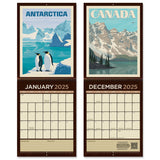 2025 Wall Calendar: World Travel (Best Seller!)