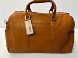 100% Real Leather Duffle Bag  (771-2210)