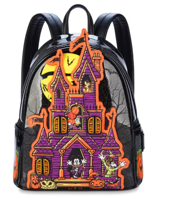 Disney Parks Loungefly 2024 Mickey Mouse & Friends Halloween Backpack