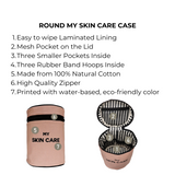 Round My Skin Care Case, Pink/Blush