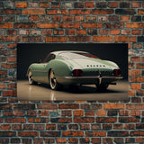 Classic Car Wall Art, Car Art, Automotive Art, Panoramic Art, Wall Art, Canvas Art, Landscape Art, Landscape Print, Gift For Car Lovers